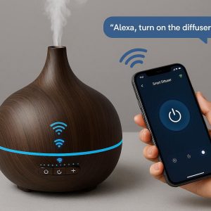Smart WiFi Aromatherapy Diffuser with App Voice Control