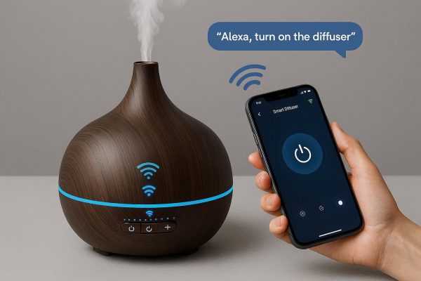 17 Smart WiFi Aromatherapy Diffuser with App Voice Control
