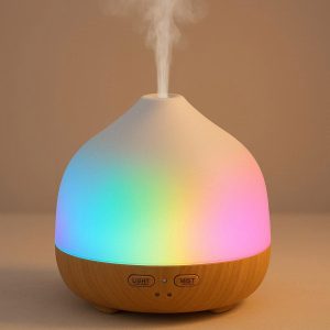 Ultrasonic Cool Mist Diffuser with Color Changing Night Light