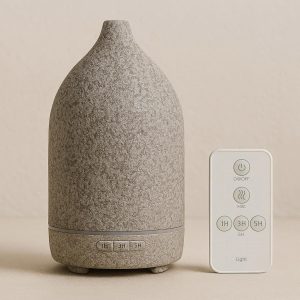 Stone Texture Aroma Diffuser with Remote Control and Timer