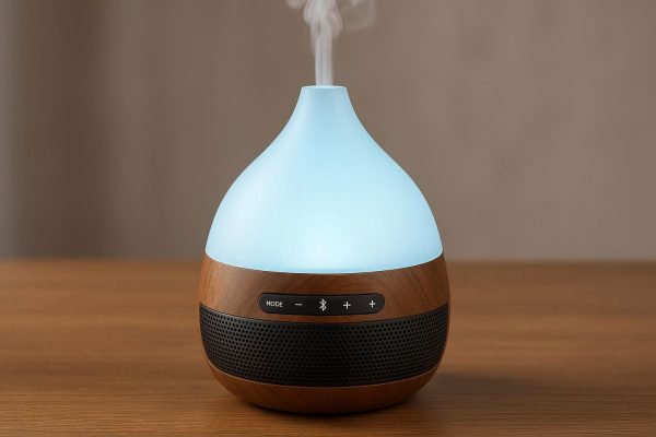 25 Essential Oil Diffuser with Bluetooth Speaker Combination