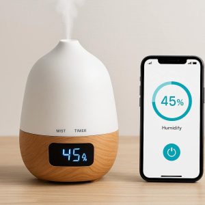 Smart Essential Oil Diffuser with Humidity Sensor Technology